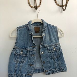 American Eagle Outfitters Light Blue Denim Jacket